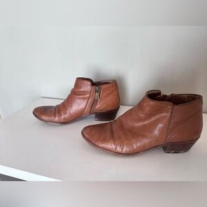 Leather Sam Edelman Paige Booties, women’s size 8.